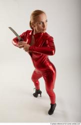 Vinna Reed KILL BILL WIT KATANA